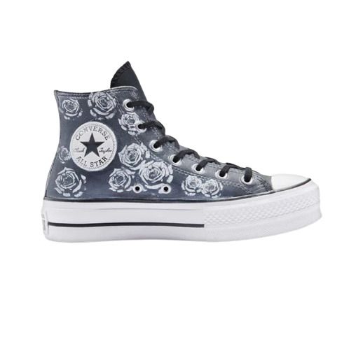 SNEAKERS CONVERSE DONNA BLACK ROSES A04311C LIMITED EDITION