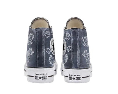 SNEAKERS CONVERSE DONNA BLACK ROSES A04311C LIMITED EDITION