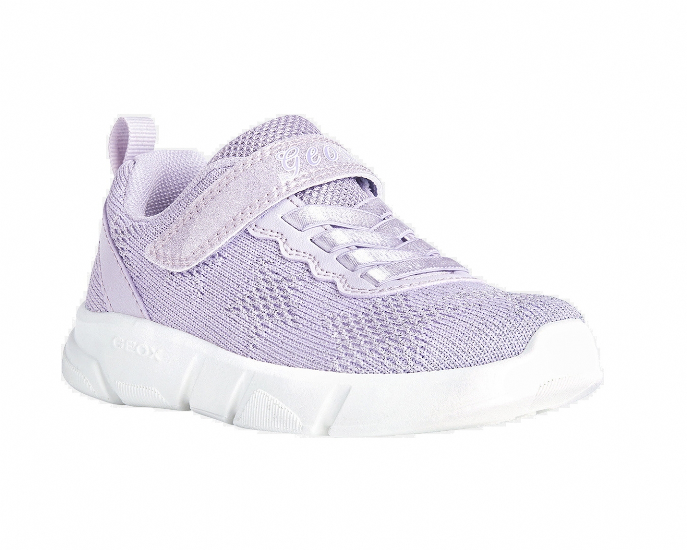 SNEAKERS GEOX BAMBINA J ARIL G. D - SHI.KNIT.TEX+SIN LILAC J25DLD 07QBC C8020 TG:28,29,30,31,32,33,34,35