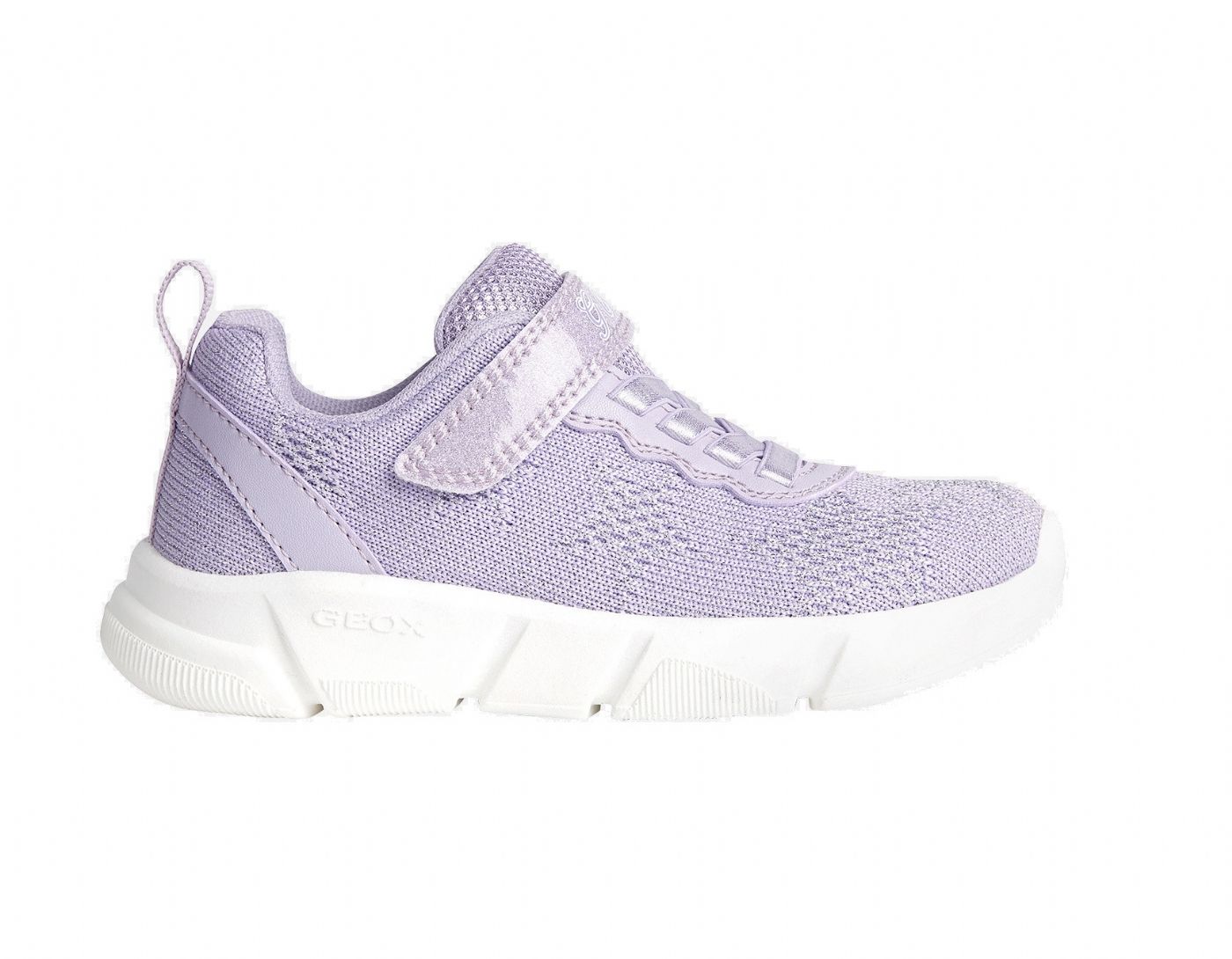 SNEAKERS GEOX BAMBINA J ARIL G. D - SHI.KNIT.TEX+SIN LILAC J25DLD 07QBC C8020 TG:28,29,30,31,32,33,34,35