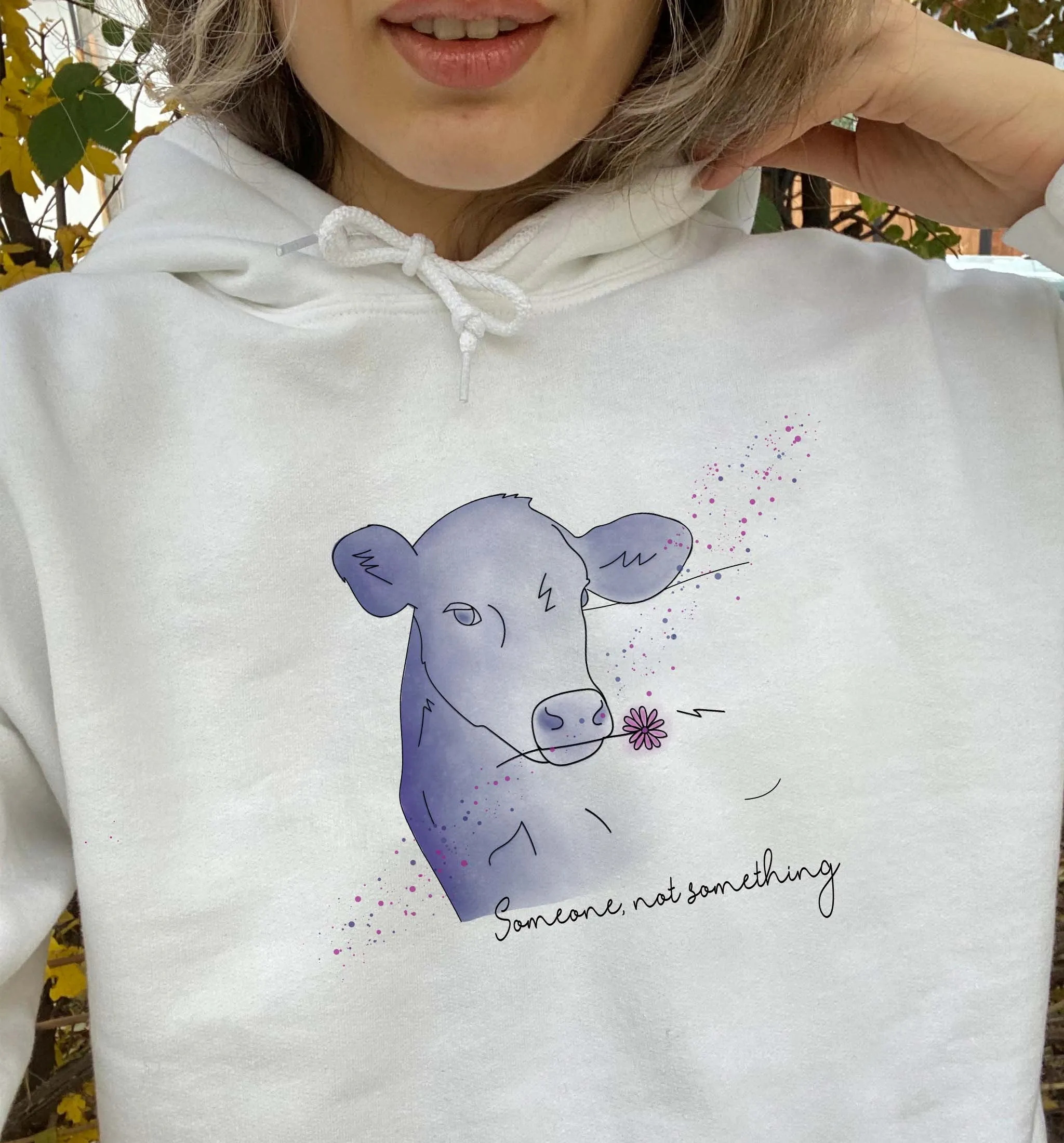 Someone Not Something | Vegan Hoodie