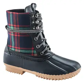 SPRING STEP DUCKIE-PLAID BOOT