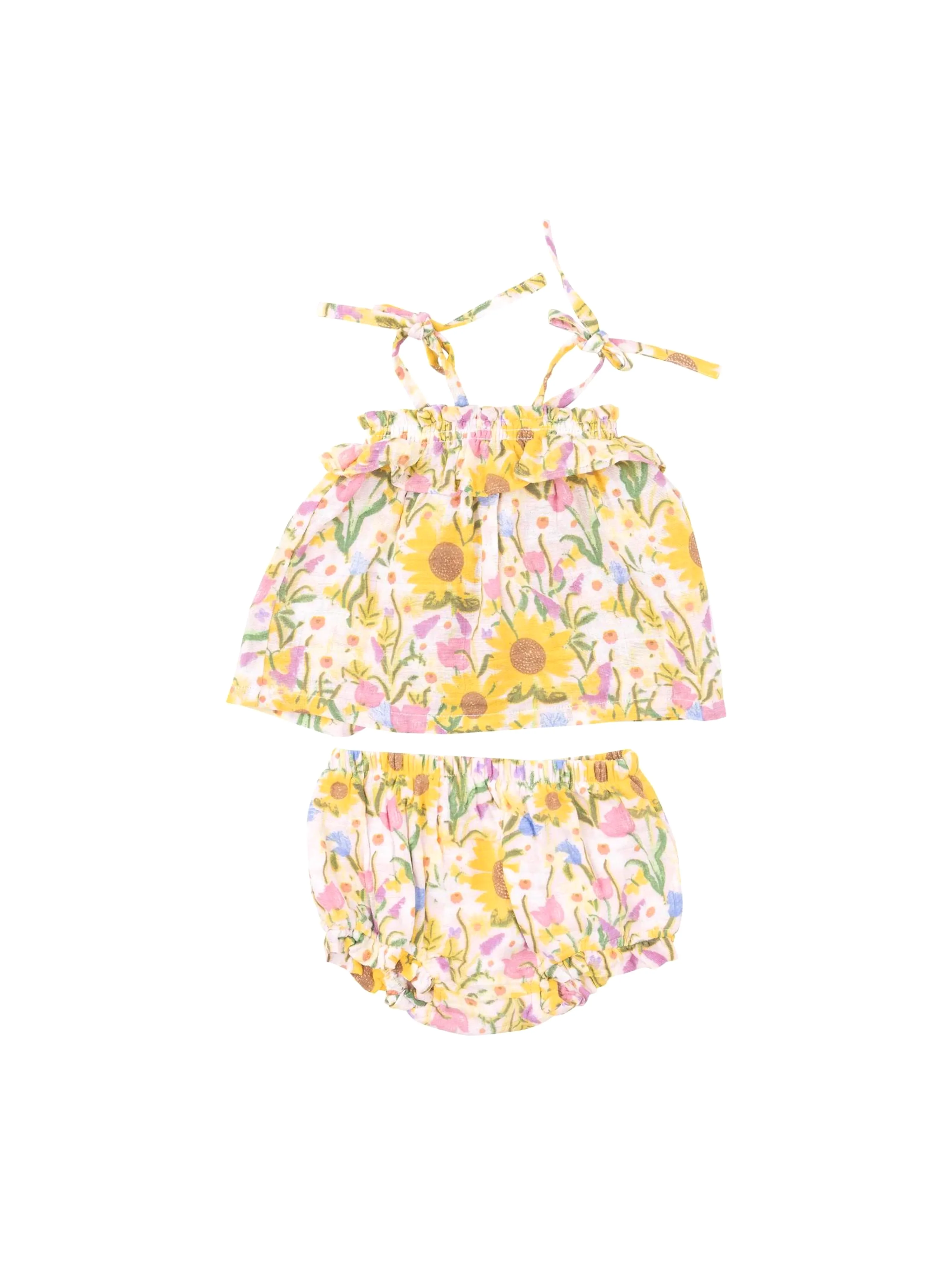 Sunflower Dreams Dress/Bloomer - Girl