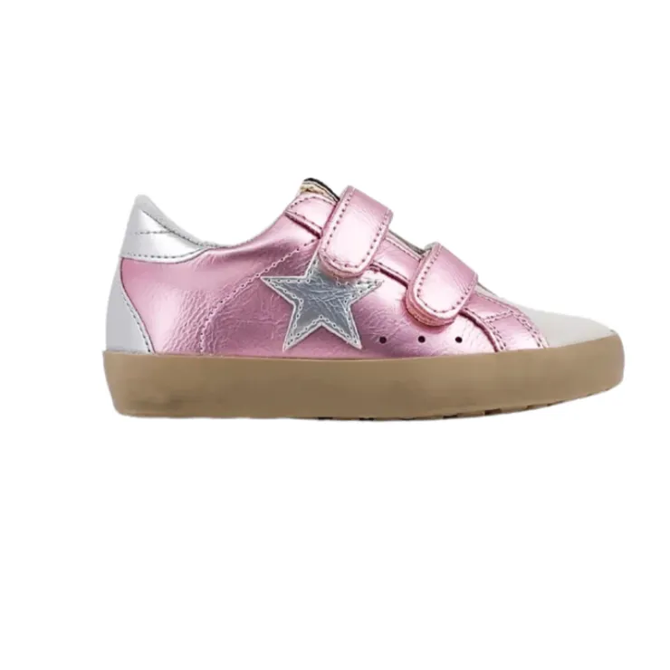 Sunny Sneakers - Metallic Pink