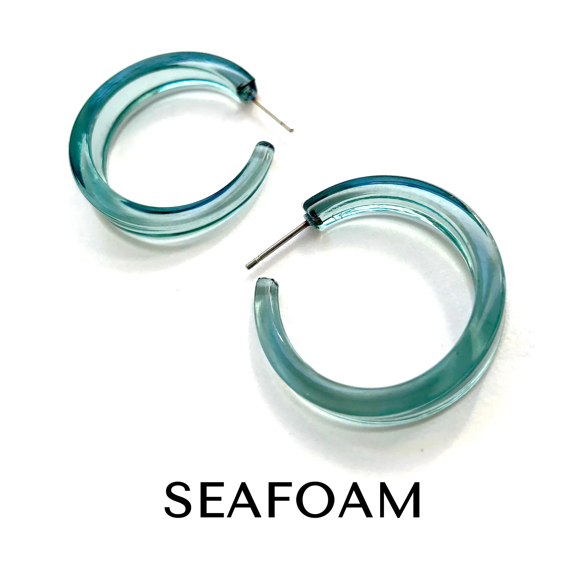 Transparent Colors Lola Hoop Earrings