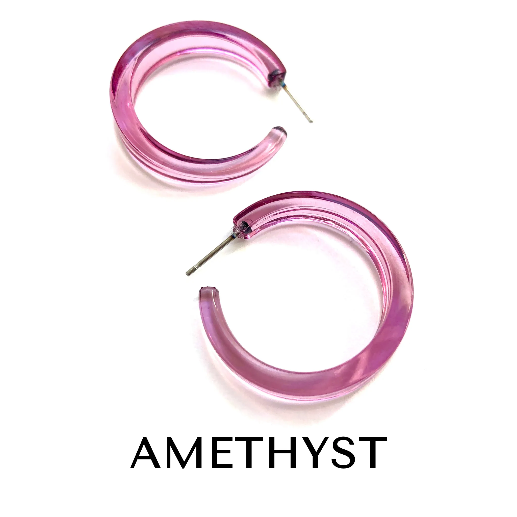 Transparent Colors Lola Hoop Earrings