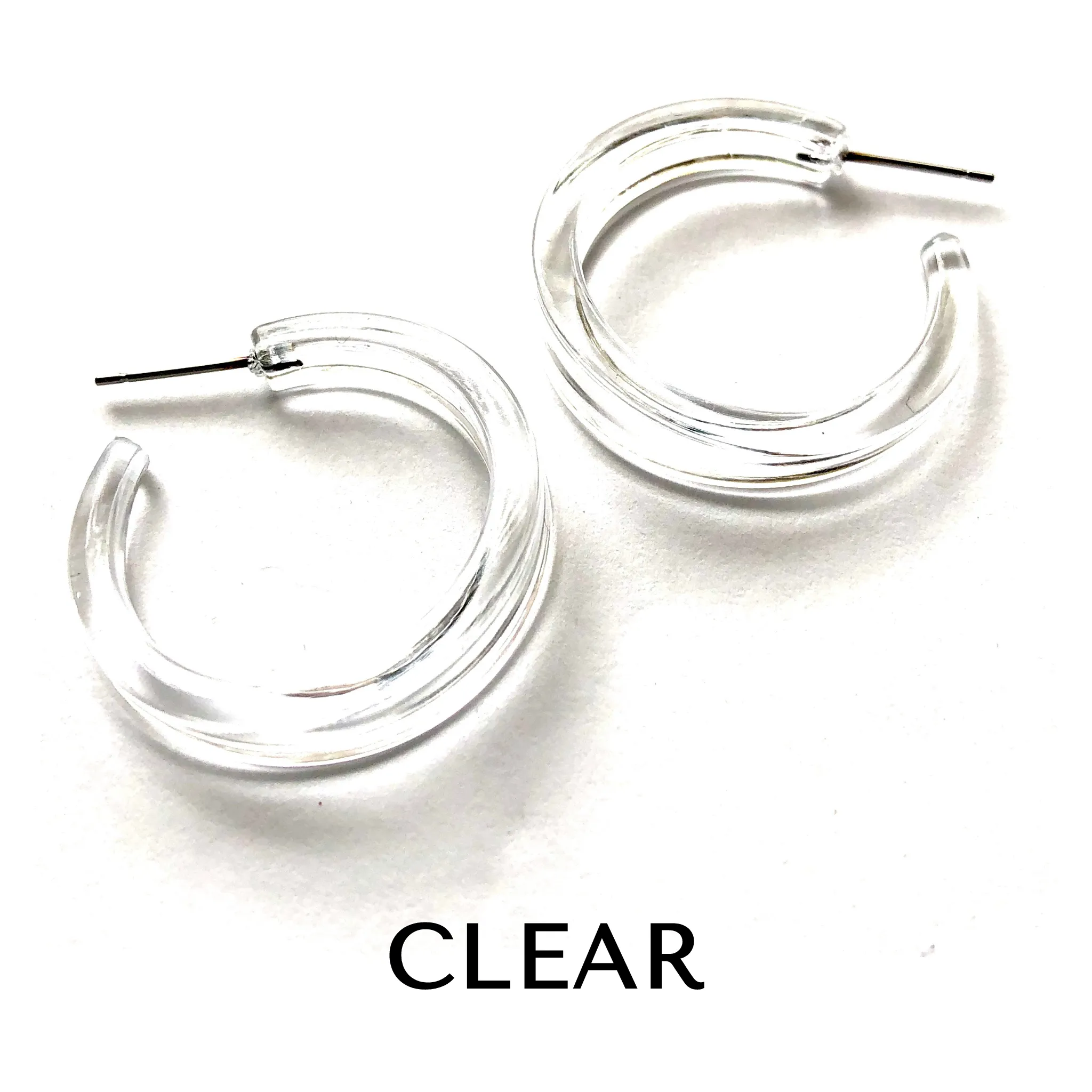 Transparent Colors Lola Hoop Earrings