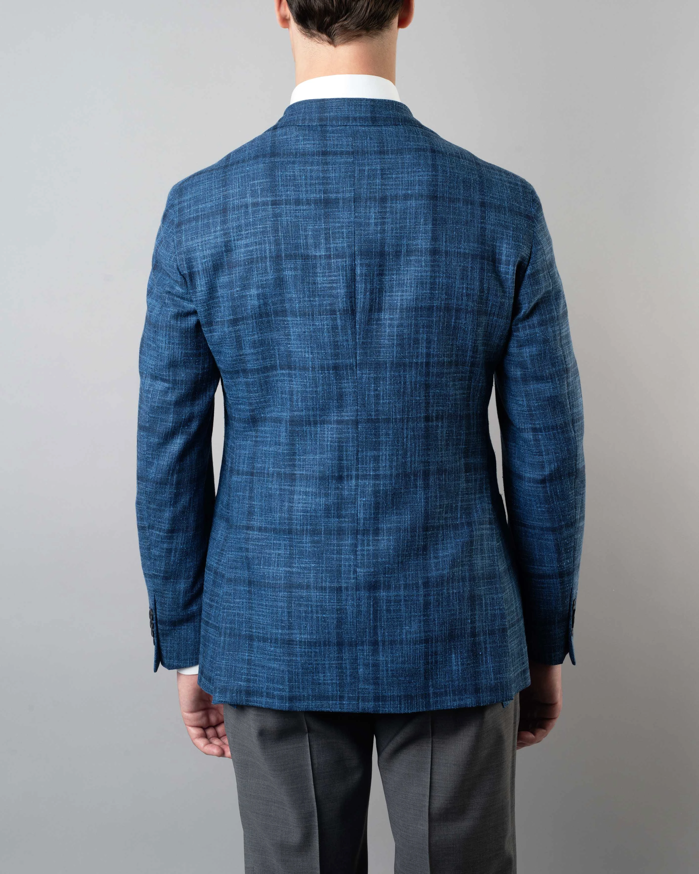 Windowpane Checked Jacket