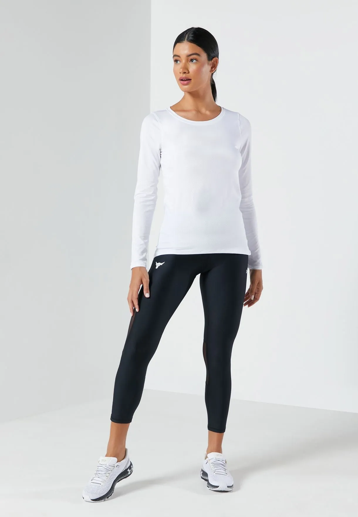 Women's HeatGear Armour Long Sleeve 1328966-100