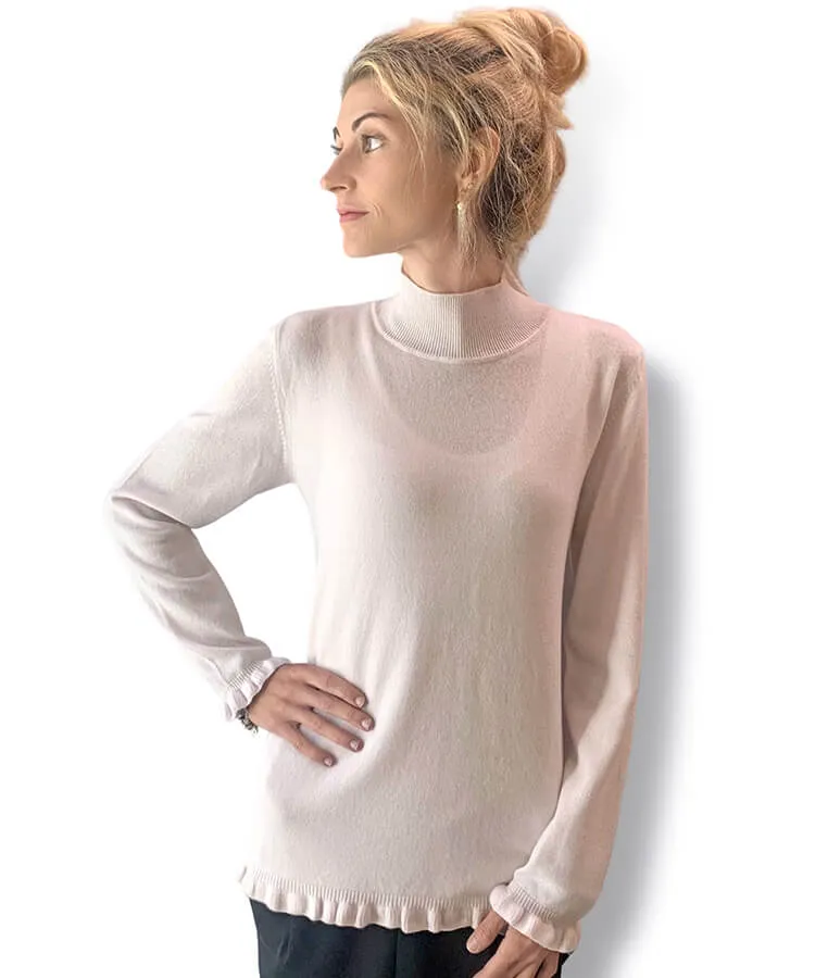 Women’s mock neck sweater