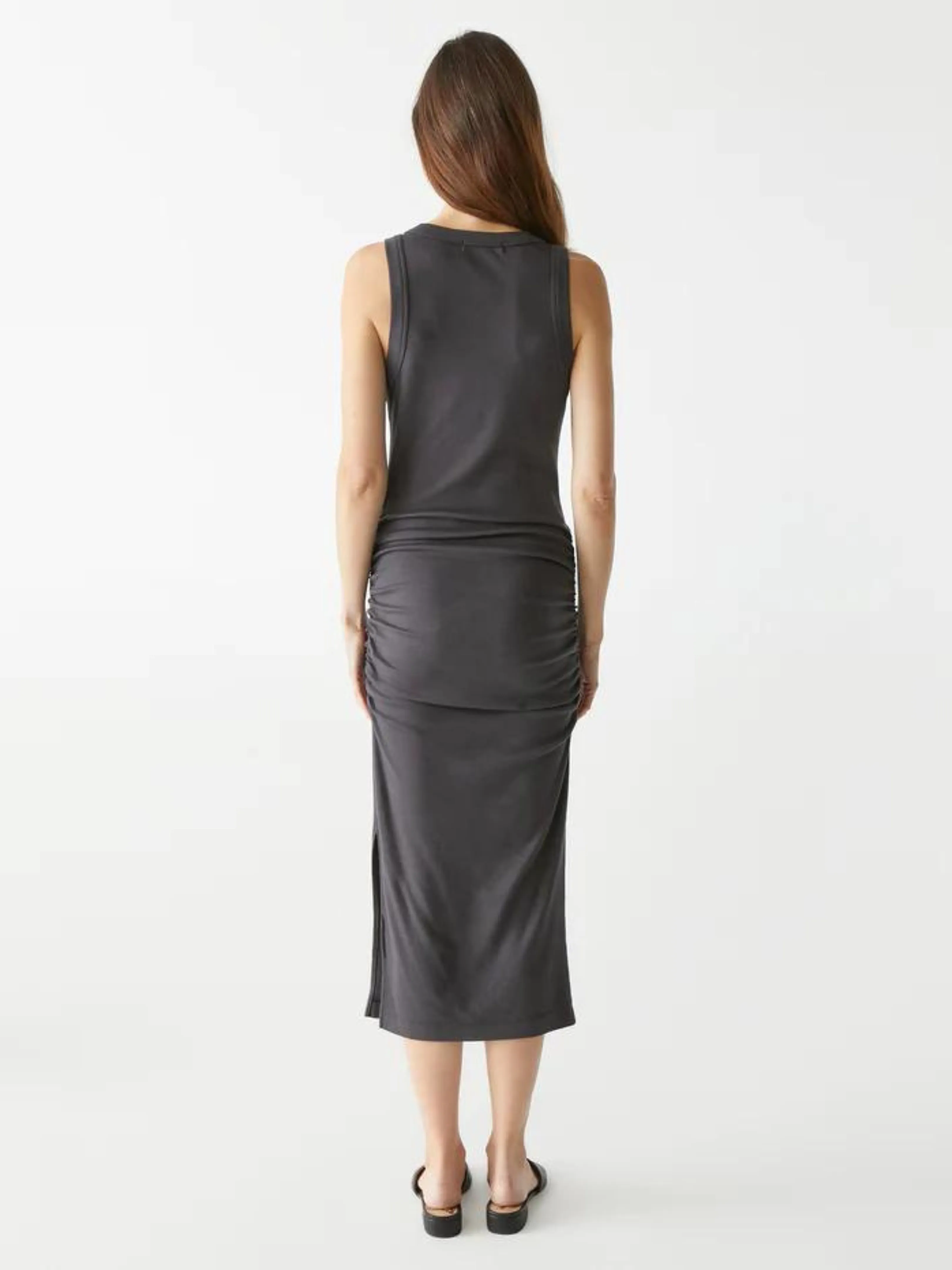 Wren Ruched Dress - Oxide