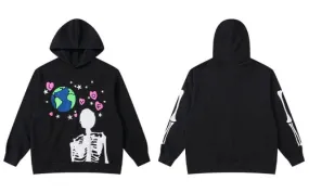 Y2K Skeleton Vintage Hoodie