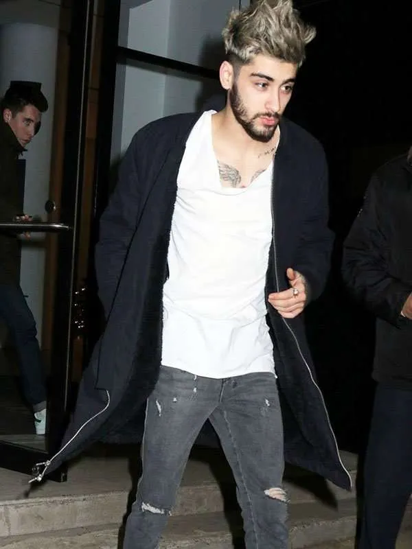 Zayn Malik Black Coat - New American Jackets