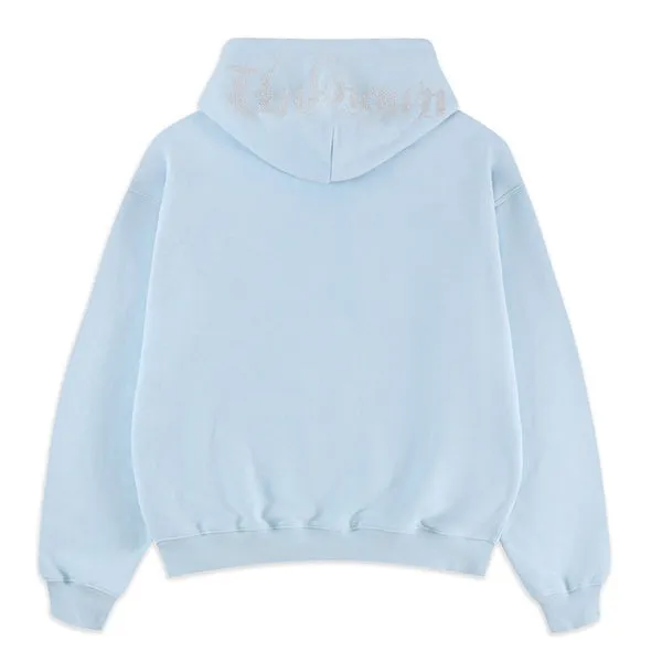 Zip Hoodie UNKNOWN Rhinestone Blue